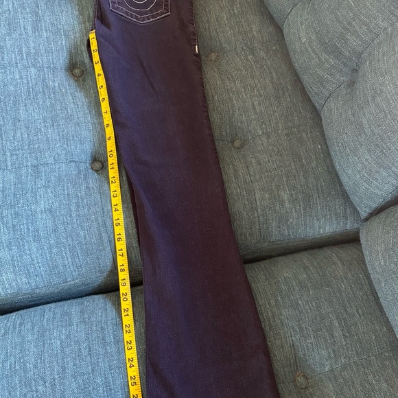 True Religion Becca Dark Wash 26 Waist 31 Inseam - Picture 2 of 7